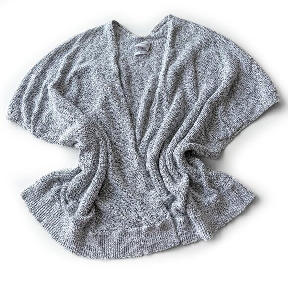 Aritzia Brand - Community Open Front Grey Sweater / Batwing Shrug - Picture 1 of 4